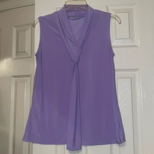 Prospect- sleeveless lavender shirt - Size L (juniors) 17 in pit to pit- 24.5 in